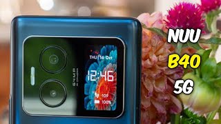Nuu B40 5G Hands-On: Budget Phone with a Secondary Rear AMOLED Display!