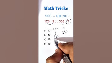 Maths Short Trick for Competition Exam Reasoning Short Tricks || #shorts CTET, TET, SUPER TET, SSC