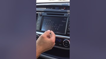 How to set an address in a navigation system