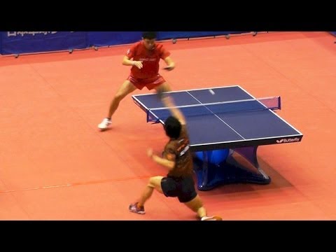 TableTennis 張一博(東京アート)vs 松平賢二(協和発酵キリン) 4G 卓球JTTLファイナル4  2013.12.7