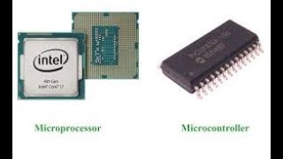 DIFFERENCES BETWEEN MICROPROCESSORS AND MICRO CONTROLLER IN EMBEDDED SYSTEMS