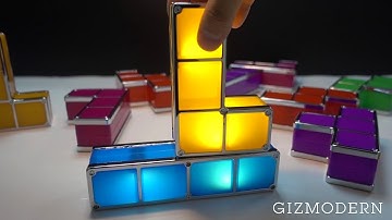 Upgraded Version Most Fun Tetris Stackable LED Lights