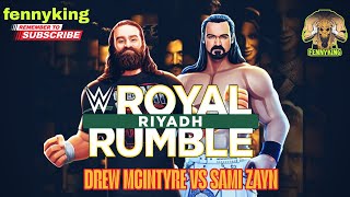 Royal Rumble RIYADH 😤 Drew Mcintyre vs Samizayn 🔥 @fennyking WWE MAYHEM GAMEPLAY | #wwemayhem #wwe  screenshot 1