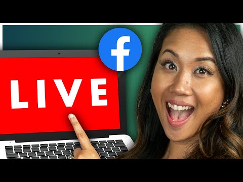 Video: Môžete robiť Facebook naživo z počítača?