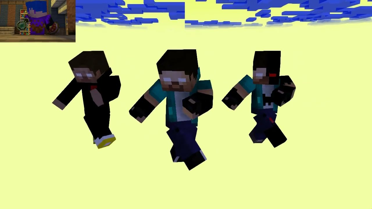 herobrine dance : minecraft animation indonesia - YouTube