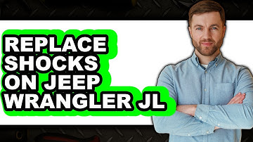 How to Replace Shocks on Jeep Wrangler JL - Full Guide
