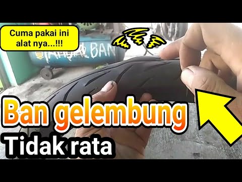 VIRAL...cara atasi ban luar gelembung