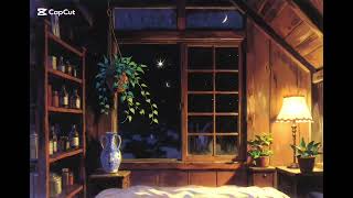 🌙 Relaxing Anime Night Room 🌿 Soft Piano Music for Studying, Focus & Sleep (Aesthetic Ambience) screenshot 2