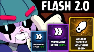 This is literally infinite movement speed in upside showdown