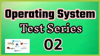 ऑपरेटिंग सिस्टम टेस्ट सीरीज - 02 || operating system multiple choice question# hindi!!