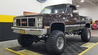 Player Profile 1985 GMC High Sierra 1500 4x4 | For Sale $34,900