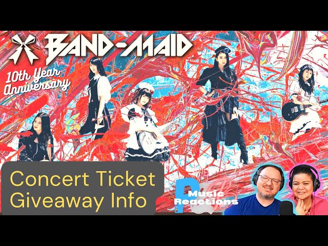 BAND-MAID 10th ANNIVERSARY TOUR ポスター BAND-MAID 10th ANNIVERSARY TOUR ポスター BAND-MAID