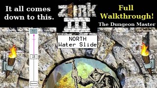 13 (NORTH - Water Slide) ZORK III: The Dungeon Master #zorkiii #fullwalkthrough