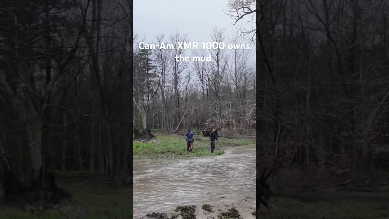 Can-Am Outlander XMR 1000 is a mud monster!