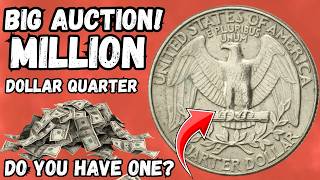 BIG AUCTION! These 6 Washington Quarters Are Worth INSANE Money - Check NOW!