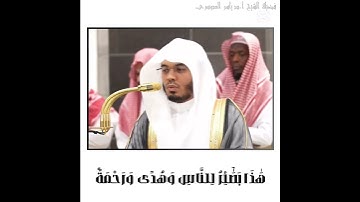 فضيلة الشيخ أ د.ياسر الدوسري#إمام_الحرم_المكي #تلاوة_خاشعة #اكسبلور #انشر_تؤجر_بإذن_الله