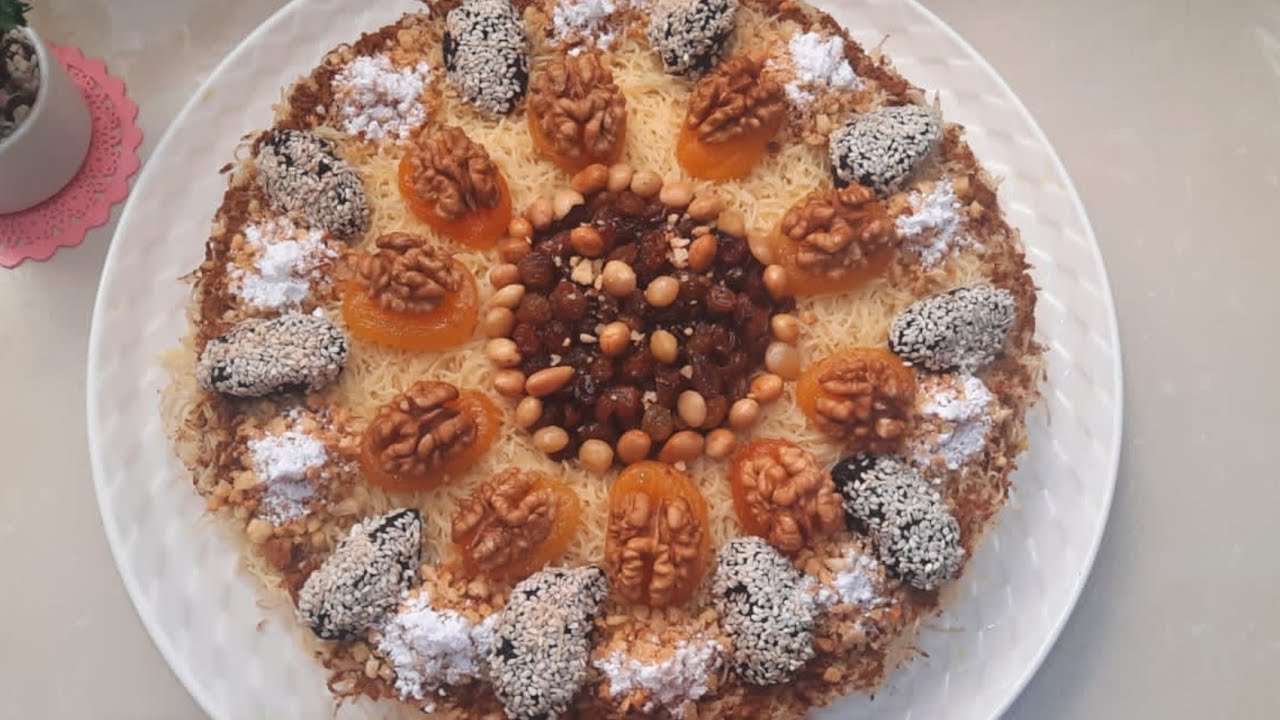 السفة المدفونة بشكل جديد و راقي للعراضات و المناسبات، و بأسرع طريقة مبسطة لتحضير الشعرية👌🏻👌🏻