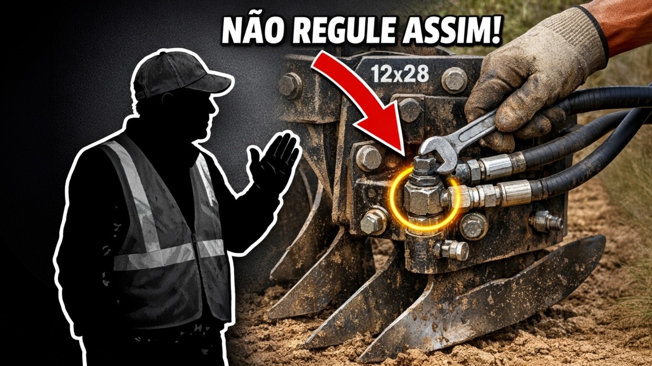 Como Regular a GRADE ARADORA 12X28