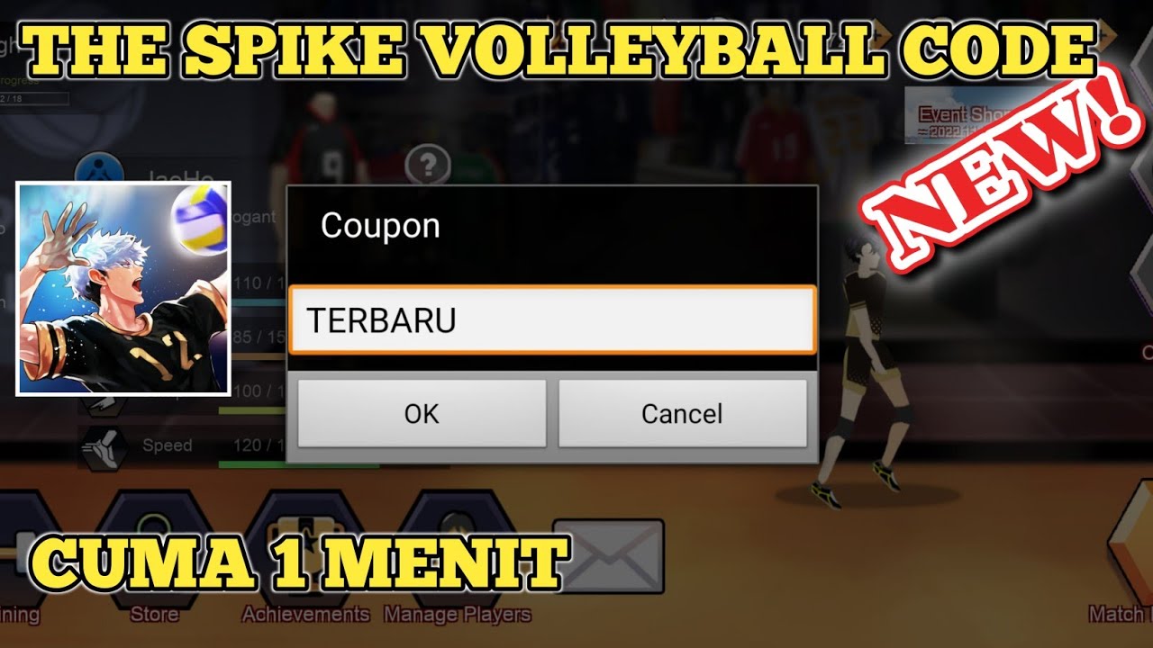 NEW! 2 COUPON THE SPIKE VOLLEYBALL CODE COUPON THE SPIKE VOLLEYBALL