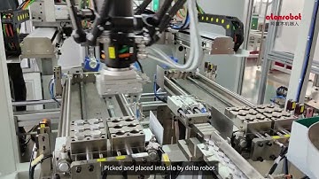 Automatic Sorting and Orientation of Screw with AtomVision System by Delta(Spider) Robot