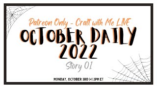 October Daily 2022 | Story 01 | Craft with me Live | Patreon
It’s that time of year again… when the witches fly by moonlight and my October scrapbooking supplies take center stage. This year, I will be documenting my October stories in my fifth October Daily scrapbook album. In this video, Im sharing the process for putting together story 01.
13 PERILOUS PROMPTS FOR HALLOWEEN
https://krystalidunate.com/?p=2868
LETS CONNECT
Etsy: https://www.etsy.com/shop/KrystalIdunate
Website: https://www.krystalidunate.com
Instagram - @krystal_idunate
Email - hello@krystalidunate.com
STORY PLANNING WORKSHEETS
https://etsy.me/3AJ4iEr
SHOP MY SCRAPBOOK.COM AFFILIATE LINK
Scrapbook.com - https://shrsl.com/2gr5g
FAVORITE PRODUCTS - AMAZON STOREFRONT
https://www.amazon.com/shop/krystalidunate
I hope you have a wonderful day!
**Disclaimer**
Some of the links in the description are affiliate links. This means if you click on one of the links and purchase through this link, I will receive a small commission. This helps support my channel and allows me to keep making videos like this. Thank you in advance for your support! October Daily 2022 | Story 01 | Craft with me Live | Patreon
