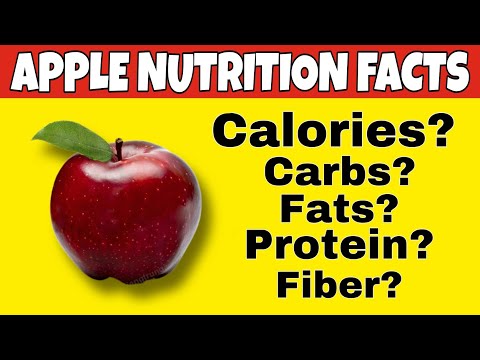 Video: Câți carbohidrați într-un măr?
