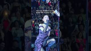 the way Ariana Grande FORGOT she was human