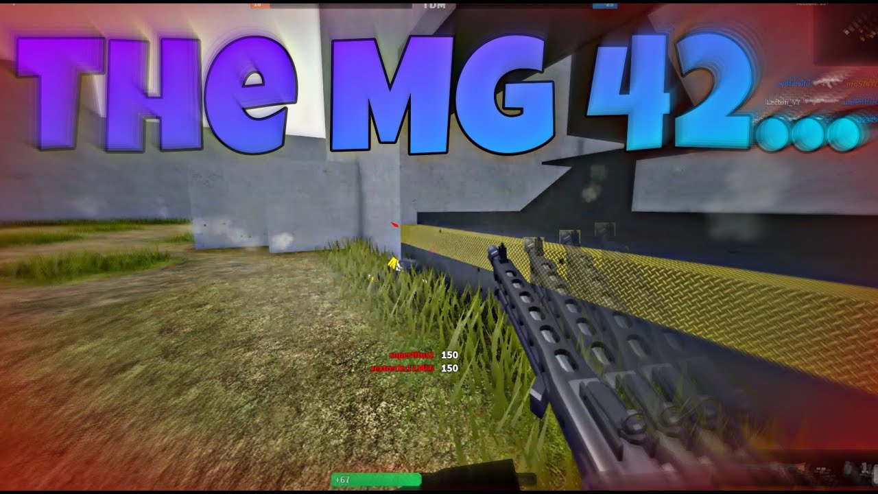 The MG 42 In Bad Business! (Fast Firing LMG)