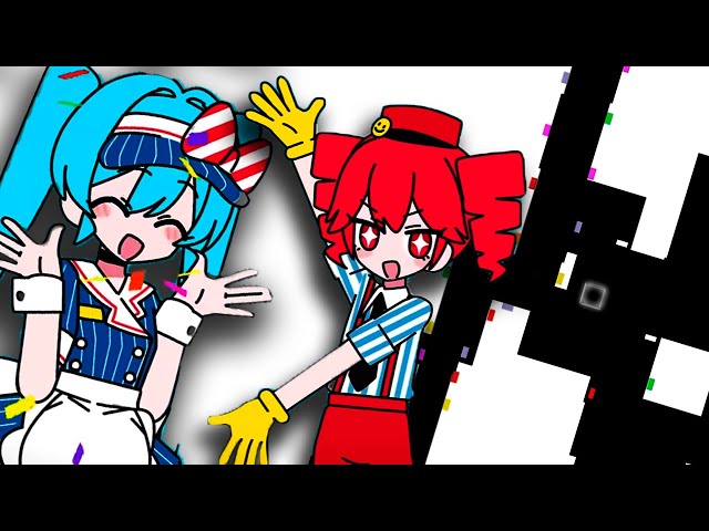 Mesmerizer メズマライザー / 初音ミク・重音テトSV Bouncing Square