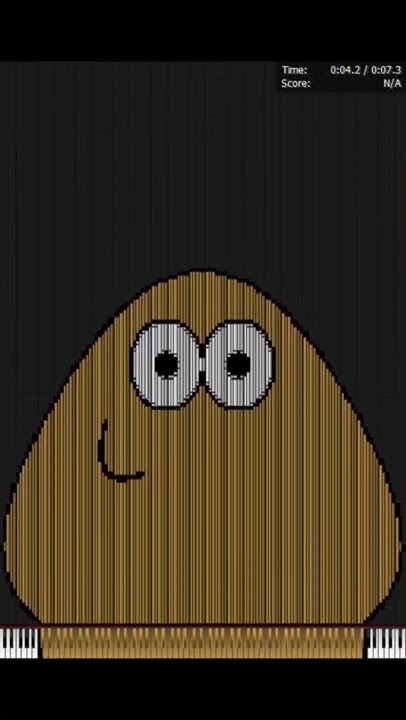 Pou MIDI Art #shorts
