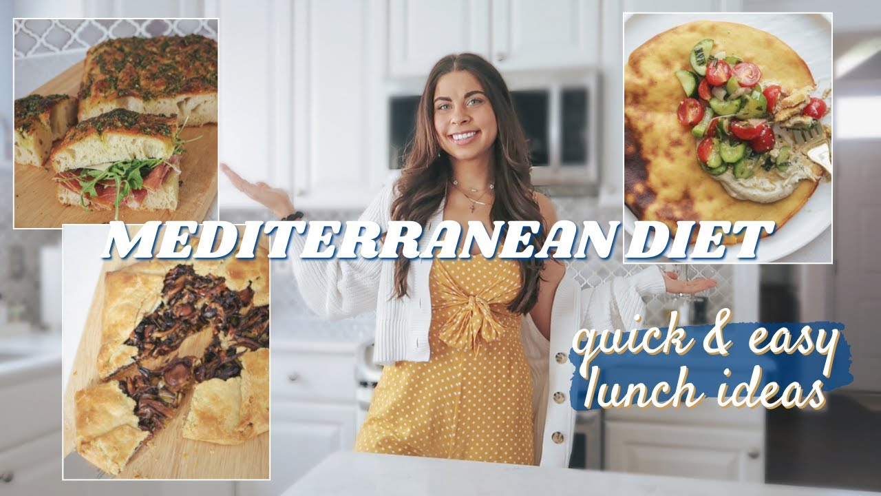 Healthy Quick and Easy Lunch Ideas | Mediterranean Diet Recipes | Meal ...
