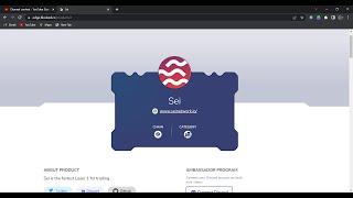 Sei Testnet Mission 17 complete in easy way