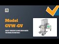 Model GWB-GV Gravity Vibrator Fed Gross Weigh Bagger for Granulated Materials