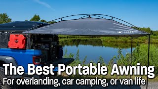 Moon Shade - The Best Portable Awning For Overlanding, Car Camping Or Van Life