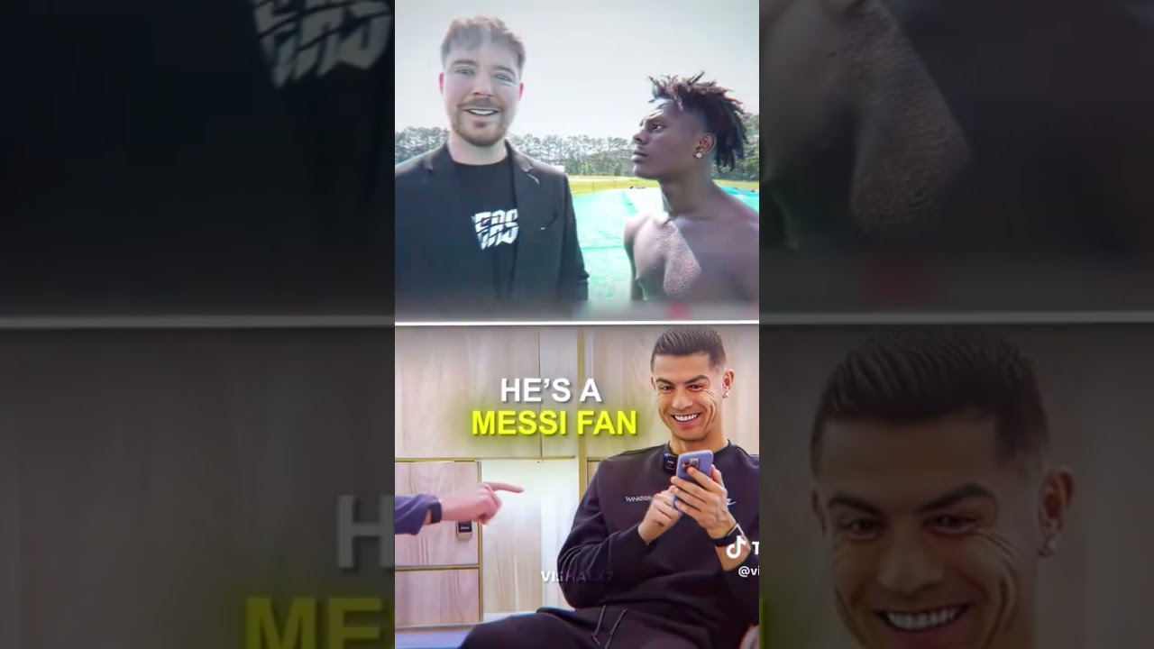🤯when Ronaldo and ishowspeed take revenge  on mr. Beast🥶