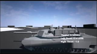 Tank movement component for UE4 complex model
