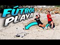 1vs1 DEFINITIVO en LA PLAYA. ¿Quién es MEJOR en FÚTBOL PLAYA? | Dúo Dinámico