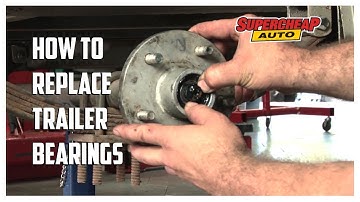 How to - Replace Trailer Wheel Bearings // Supercheap Auto