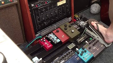 Using reverb for ambient swells