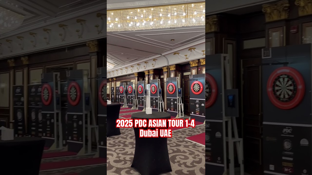 2025 PDC ASIAN TOUR DUBAI UAE 