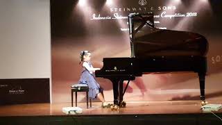 Toccatina (York Bowen) played by Abigail Zoe Wang (9)