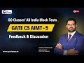 Want MORE AIMTs ?? | GATE CSE AIMT - 5 | Feedback &amp; Discussion | GATE 2026