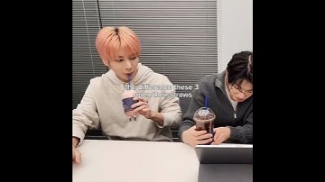 im a huening and yeonjun straw opener #trending #kpop #kpopidol #yeonjun #txt #taehyun #hueningkai