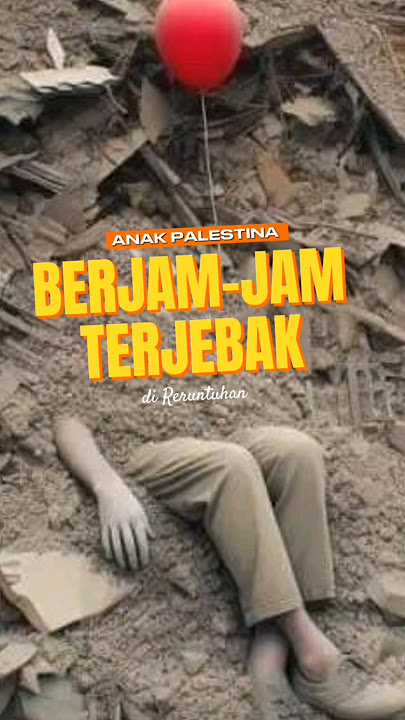 ANAK PALESTINA SELAMAT DARI RERUNTUHAN #feedshorts #trendingshorts
