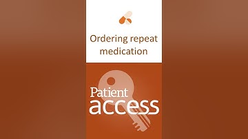 Ordering repeat prescriptions in Patient Access on Android Devices