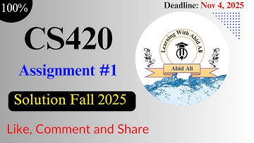 cs420 assignment 1, CS420 Assignment 1 Solution Fall 2025, cs420 assignment 1 Solution