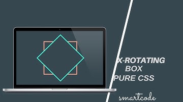 CSS Box Rotating Animation | Pure CSS3 HTML5 Tutorial
