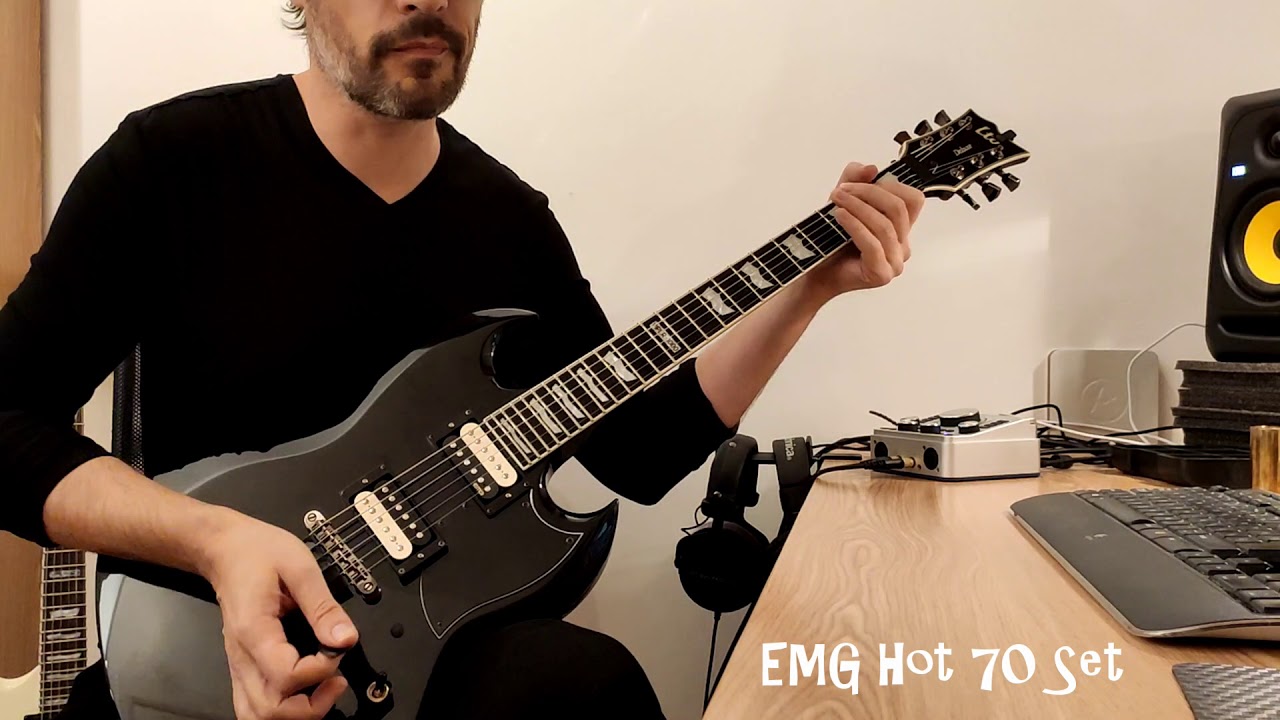 EMG 81/85 Set vs EMG Hot 70 Set
