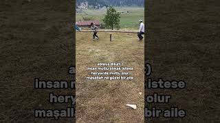 Köy Yerinde Sizde Hiç Tahterevalli Ile Bu Mutluluğu Yaşadınız Mı