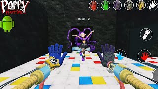 Grabpack Game Poppy Playtime Roblox Mobile 😱 | Map 1 & 2 Full Gameplay (Horror Experience) screenshot 2